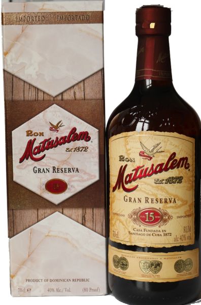 Rum Matusalem 15 J. Pack Rum Matusalem 15 J. Pack